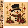 thumbnail image 1 of 2026 Christmas Pearl Diamond Painting Art DIY Kit, 3D Pearl Beads Art Craft Kits for Adults & Beginner, Gemstone Diamond Dot Beads for Home Wall Decor, 1 of 8