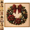 thumbnail image 1 of 2026 Christmas Pearl Diamond Painting Art DIY Kit, 3D Pearl Beads Art Craft Kits for Adults & Beginner, Gemstone Diamond Dot Beads for Home Wall Decor, 1 of 9