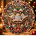 thumbnail image 1 of 2026 Christmas Suncatcher Diamond Art Hanging Ornament Kit Christmas Bells, 1 of 1