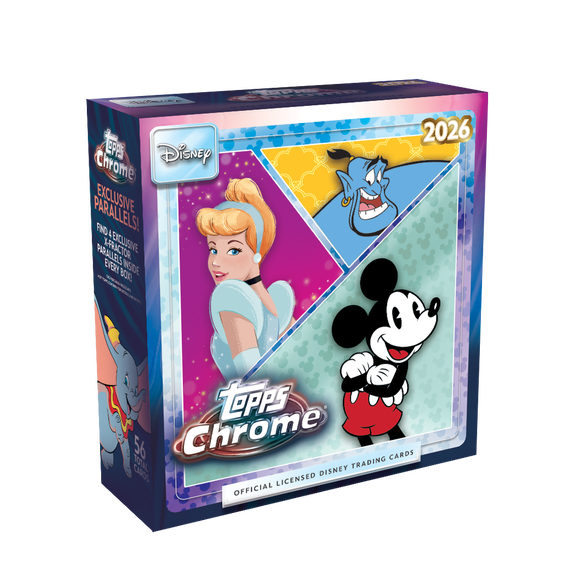2026 Chrome Disney - Factory Sealed - Mega Box