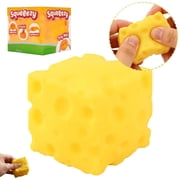 2026 Classic Cheese Squishy, Cheese Squishies Stress, 1.6-Inch