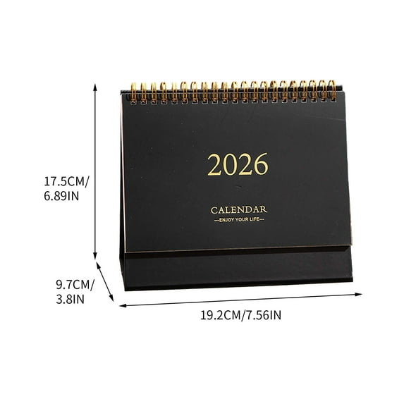 2026 Color Desk Calendar Desktop Calendar Office Memo Message Notebook