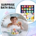 thumbnail image 1 of 2026 Colorful Bath Bomb Gift Set, 15 Fizz Balls with Surprise Small animals Figurines, 1 of 7