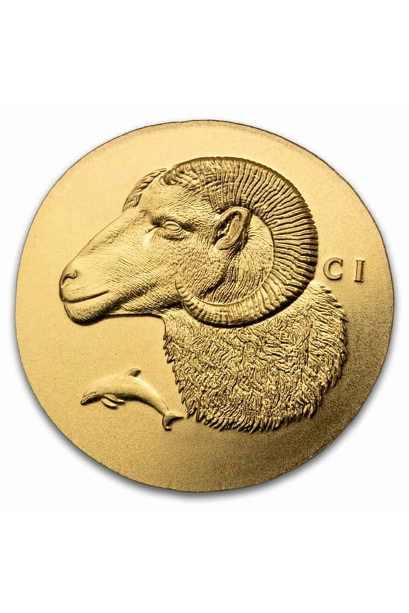 2026 Cook Islands 1/2 gram Gold Krios (with COA)