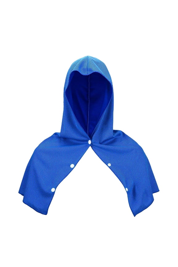 2026 Cooling Hoodie Towel,Breathable and Quick Dry Bath Cloak for Swim, Gym, and Outdoor Use,Beach HoodieTowel Dark Blue