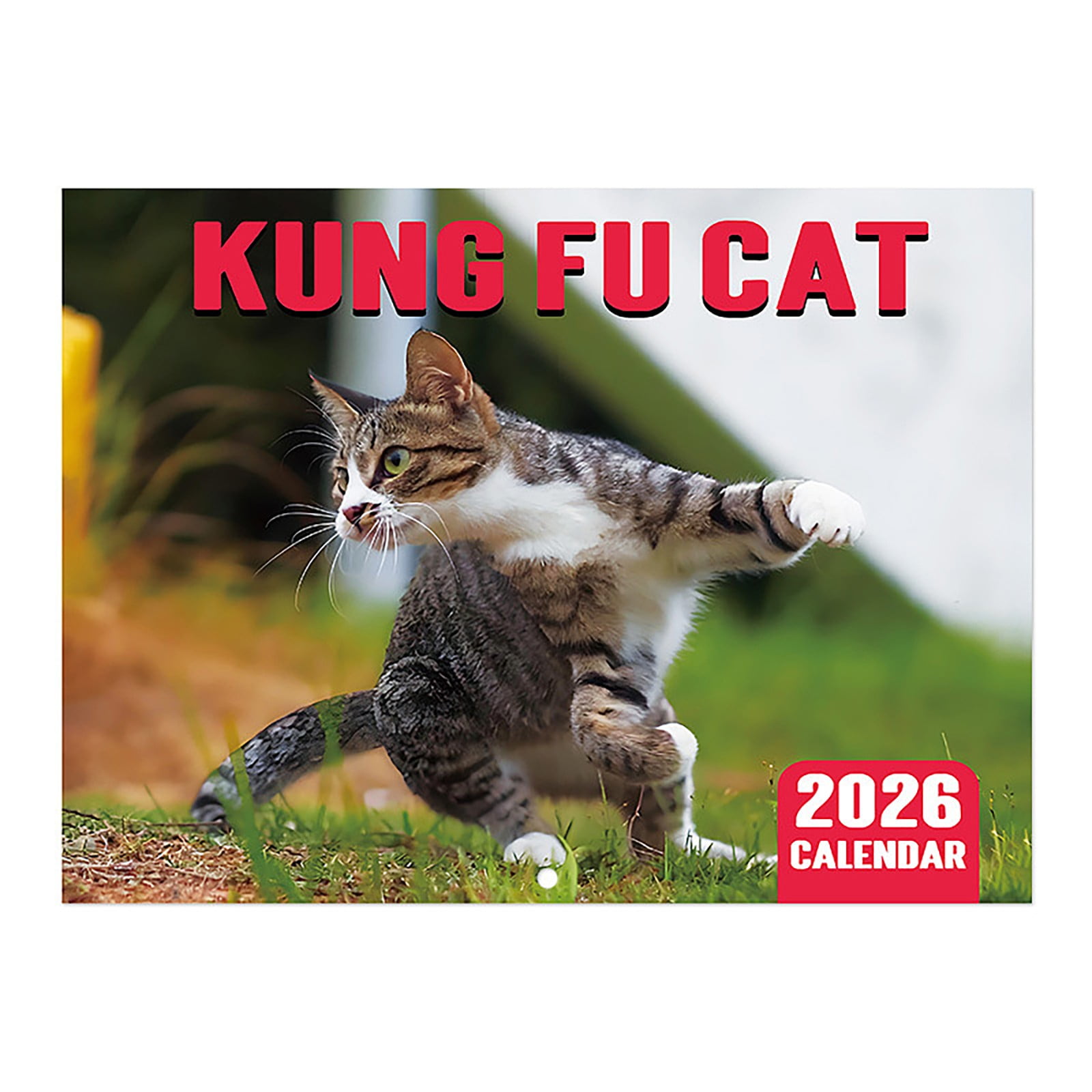 2026 Corporate Cats Wall Calendar Funny Office Cat Calendar with