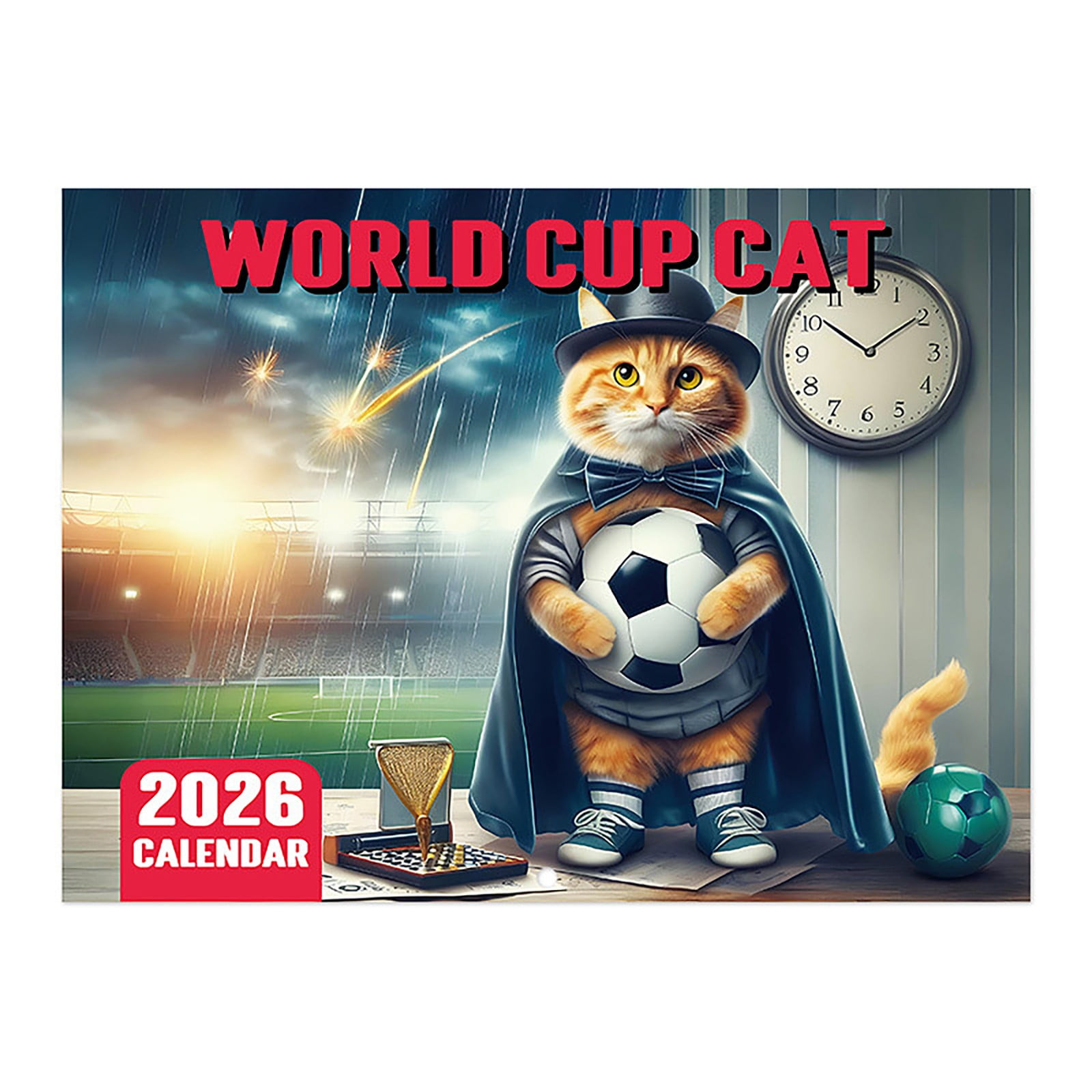 2026 Corporate Cats Wall Calendar Funny Office Cat Calendar with