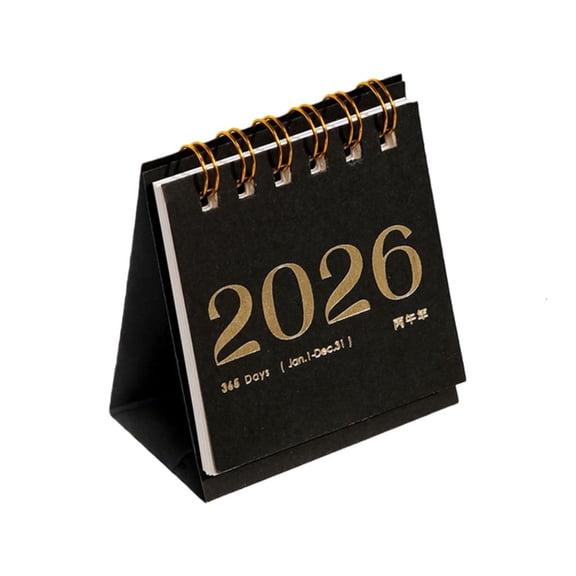 2026 Creative Pocket Calendar Daily Planner Portable Desk Organizers Offices Decor