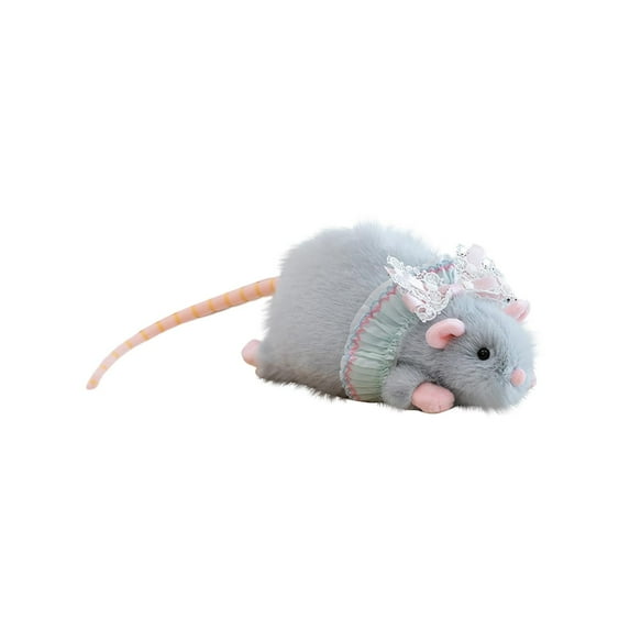2026 Cute Rat Plush Toy Soft Stuffed Animal Doll - Adorable Design With ...