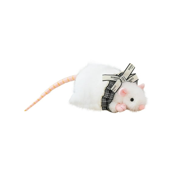2026 Cute Rat Plush Toy Soft Stuffed Animal Doll - Adorable Design With ...