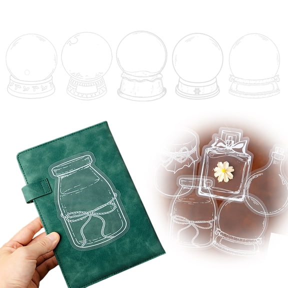 2026 DIY Dried Flower Bookmark Kit, 20 Transparent Pressed Flower Bookmarks, Handmade Botanical Craft Kit, Personalized Book Accessories, Perfect for Students, Readers, Journals & Gift Giving, B