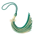 thumbnail image 1 of Tassel Depot Dark Green/Old Gold Graduation Tassel 2026 - Every School Color Available - Made in USA, 1 of 4