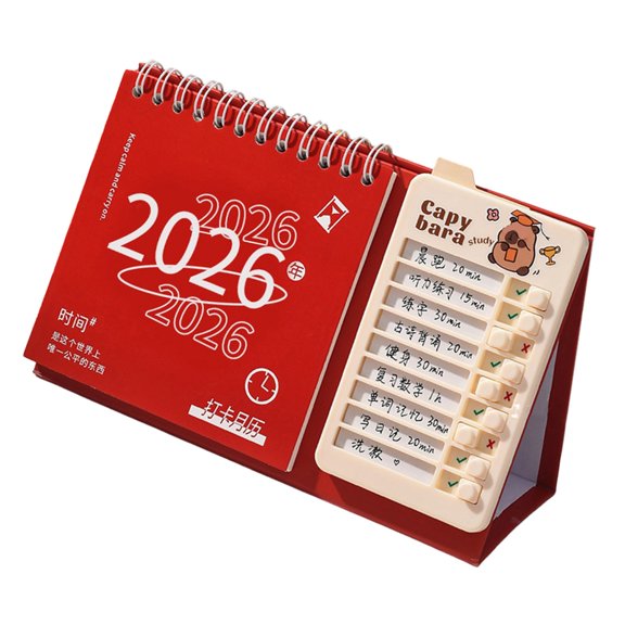 2026 Daily Habits Formation Trackers Stand Desk Calendar Planner For Monthly Goal Setting And Auto Discipline Progress