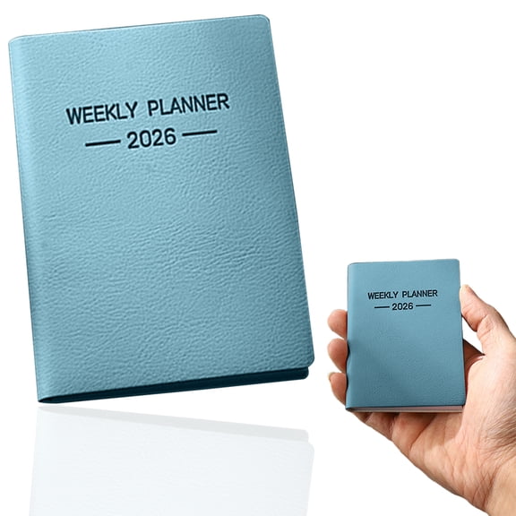 2026 Daily Journal Planner, Notebook Organizers Plan, A7 Monthly, Weekly & Daily Planner 4.2" x 3.1" Daily Agenda Book And Yearly Planners Calendar Book