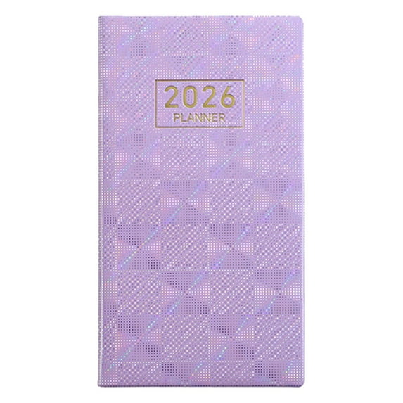 2026 Daily Planner, Hardcover Journal with Annual Calendar, Day Planner for Goals, Scheduling, Productivity, 365 Days Undated, Thick Paper, Inner Pocket, Lay-Flat Daily Organizer