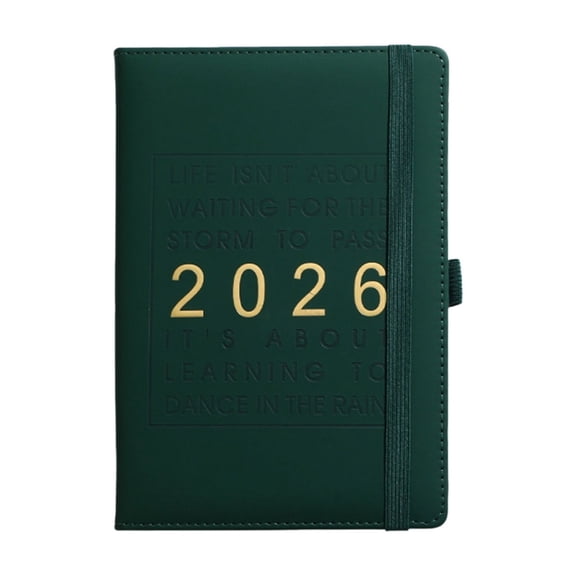 2026 Daily Planner Notebook 365 Day Agenda Schedule Organization Notebooks for Work Home and Study 152 Sheets
