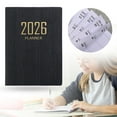 thumbnail image 1 of 2026 Daily Planner Notebook,A7 Undated to Do List Daily Weekly Monthly Goals Pocket Notebook for Office Home Study Work Weeding Time Management(Black), 1 of 8
