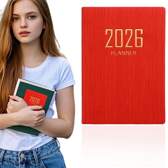 2026 Daily Planner Notebook Organizer,6.8"X3.78" Undated To Do List Daily Weekly Monthly Goals Pocket Notebook For Office Home Study Work Time Management,Portable Pocket Notepad For Work, Travel