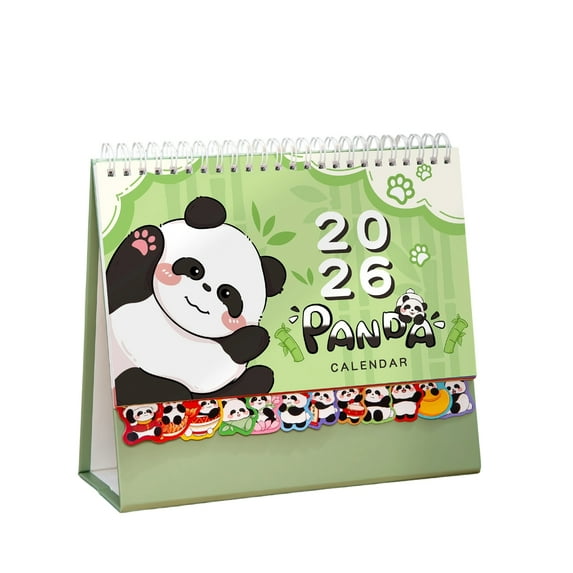2026 Desktop Calendar Daily Home Desk Planner Flip Standing Desk Organizers