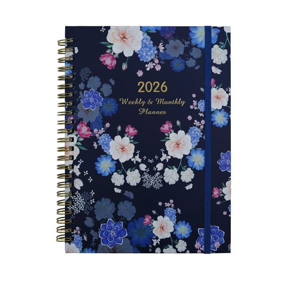 2026 Daily/Weekly/Monthly Planner Journaling Notebook Hard Cover Calendar Planner For Students Office Workers And Writer