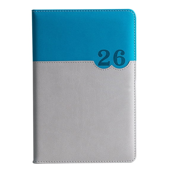 2026 Day Planner 360 Pages Softcover Leather Daily Journal 2026 Academic Planner Notebook For Scheduling 8.46x5.7Inch