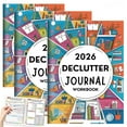 thumbnail image 1 of 2026 Declutter Journal Workbook | 52-Week Home & Office Organization Planner | 60 Pages Guided Family Organizing Diary for Clear Decision-Making & Space Transformation,3PCS, 1 of 7