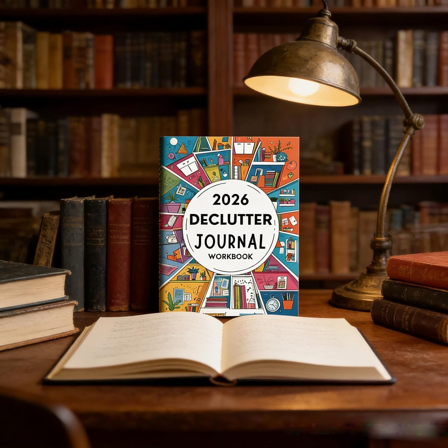 2026 Declutter Journal Workbook, 60-Page Guided Home Organization ...
