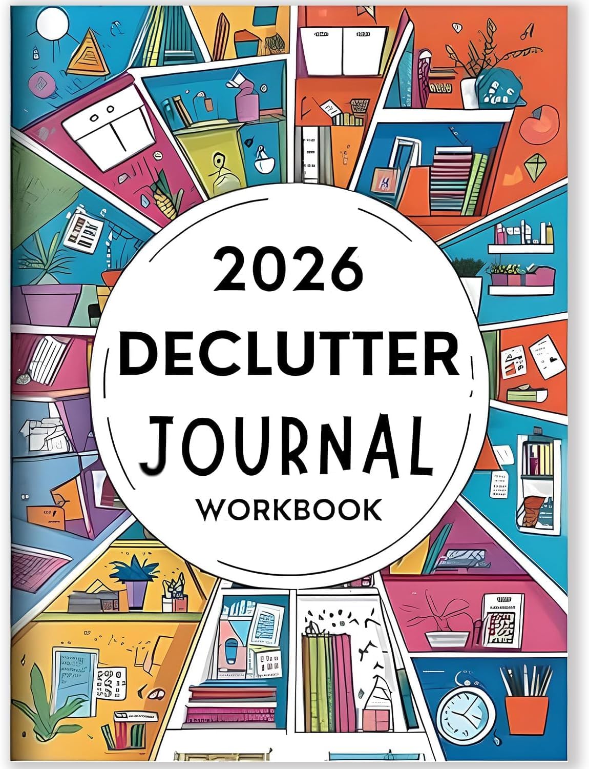 2026 Declutter Journal Workbook, Home Planner, 60 Page Guided ...