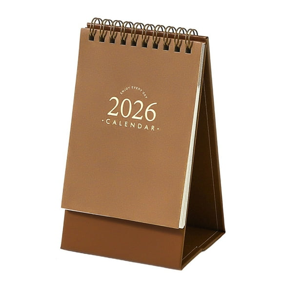 2026 Desk Calendar 16 Month Referance from Sep 2025 to Dec 2026 Twin-Coil Binding Monthly Calendars For Note Appointment