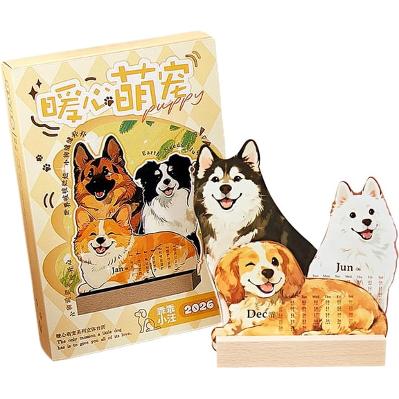 2026 Desk Calendar | Cute Organizing Scheduling Tool | Monthly Desk Calendar | for Organizing Appointment Holiday Bedroom Living Room Kitchen Fridge Apartment Classroom