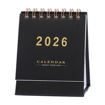 2026 Desk Calendar,Desk Calendar Small,Desk Calendars for 2025-2026,2026 Calendar Wall,2026 Solid Color English Small Desk Calendar