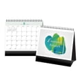 thumbnail image 1 of 2026 Desk Calendar, Emotional Artwork, Standing Flip Desk Calendar, Wire-O Bound, Thick Paper, 14 Sheets, 8"x7.9", 1 of 15