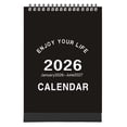 thumbnail image 1 of 2026 Desk Calendar Sustainable Paper Home Office Wall Decor Modern Minimalist Design Monthly Planning Organizer for Kitchen Living Room School, 1 of 9