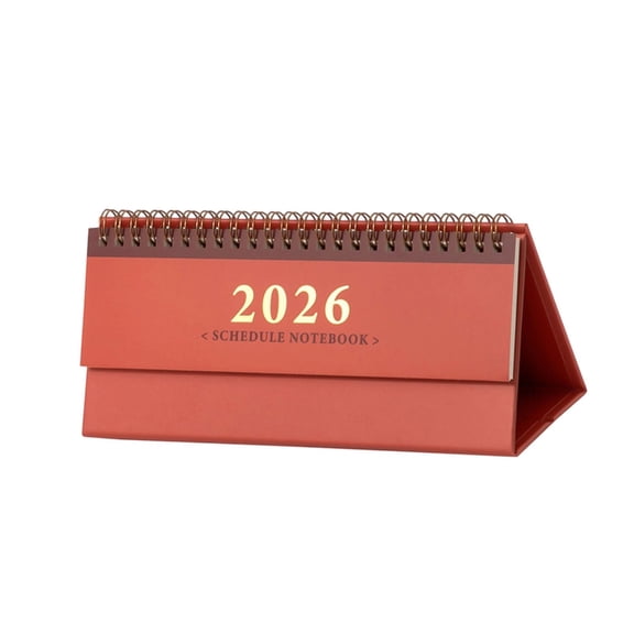 2026 Desktop Calendar Twin-Wire Binding Standing Calendar Household Calendar