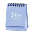 thumbnail image 1 of 2026 Desktop Flip Calendar, Small Daily Event Planner with Sleek Minimalist Design, Perfect for Office Desk, Home Study, and Personal Scheduling,Blue, 1 of 2