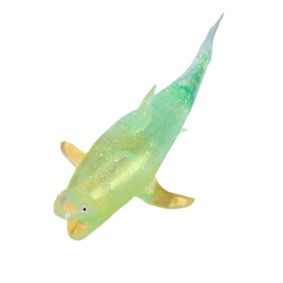 2026 Edition Glitter Shark Squeeze, Ocean Animal Fidget Squeeze Hand-Pinching Sensory Toys, Soft Squeeze Decompression Dough for Adults