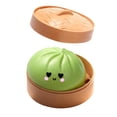 thumbnail image 1 of 2026 Edition Heart-Eye Bao Bun Squishy, Realistic Dim Sum Steamer Set - 6-Piece Colorful Expression Fidget, Hand-Pinching Sensory Toys, Soft Squeeze Decompression Dough for Adults, 1 of 5