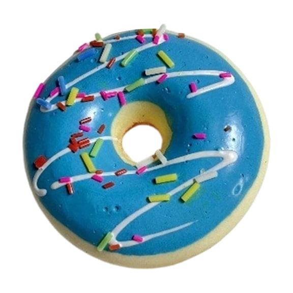 2026 Edition Realistic Donut Squeeze, High-Quality Silicone Stress Relief - Simulation Food Fidget, Hand-Pinching Sensory Toys, Soft Squeeze Decompression Dough for Adults