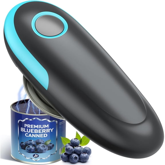 2026 Electric Can Opener, One Touch Automatic Can Opener Fits Can Size, Handheld Smooth Edge Safe Can Openers Electric for Kitchen, Kitchen Gadgets Can Opener for Seniors, and Chef