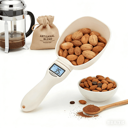 2026 Electronic Measuring Spoon, Food Weight Scale Grams and Ounces, 800g / 0.1g High Precision With Lcd Screen & Conversion, Detachable For Home Use