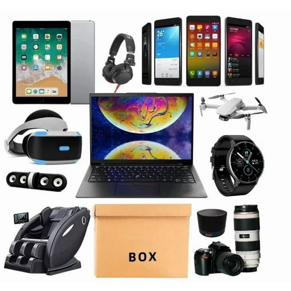 2026 Electronics Value Gift Box: 2-20 Piece Surprise Assortment of Premium Tech & Gadgets