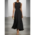 thumbnail image 1 of 2026 Elegant Polka Dot Sleeveless Maxi Dress for Women, Waist Cinch Flowy A-Line Dress, Summer Casual & Party Wear, 1 of 2