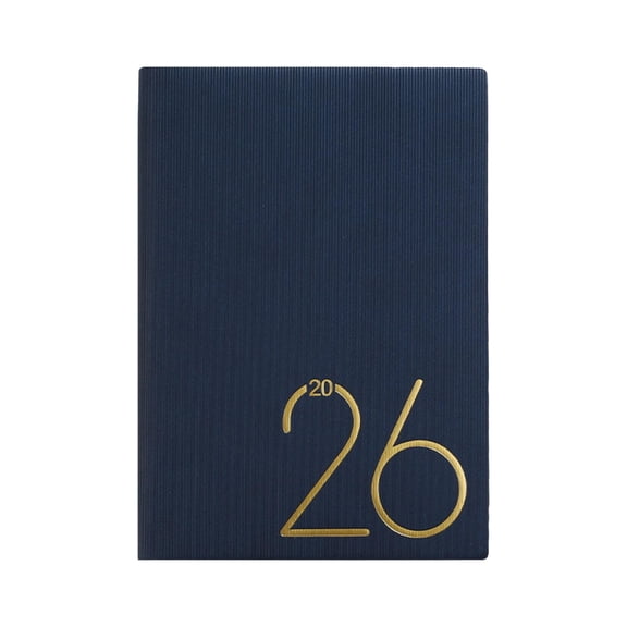 2026 English Calendar Planner and A7 Portable Pocket Notebook, Daily Schedule and Goal Tracking Book for Professional Organization and Travel Office & Craft & Stationery Stationery Supplies