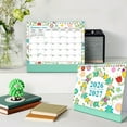thumbnail image 1 of 2026 English Desk Calendar - 18 Month Planner with 365 Day Countdown, 7.87 x 5.91 Inches, Border Note Design, 1 of 6