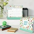 thumbnail image 1 of 2026 English Desk Calendar - 18 Month Planner with 365 Day Countdown, 7.87 x 5.91 Inches, Border Note Design, 1 of 6