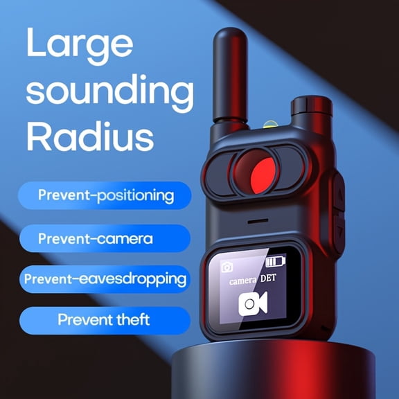 2026 Enhanced Hidden Camera Detector with OLED Display, Multi-Function Bug & RF Signal Scanner, Privacy Protection for Hotel, Home, Office, Car