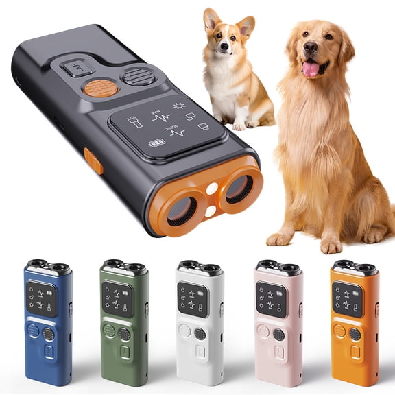 2026 Factory Cross-Border Mini Ultrasonic Dog Repeller Portable Anti-Dog Bite High Power Double-Headed Three-Head Barking Stopper