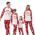 thumbnail image 2 of Family Christmas Pajamas Set Family Matching Clothes Xmas Party Clothes Adult Ki 2 of 11