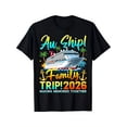 thumbnail image 1 of 2026 Family Cruise Vacation Graphic T-Shirt Cruise Ship Palm Tree Tee, 1 of 7