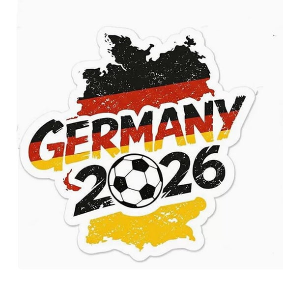 2026 Fan Sticker Decal Removable PVC Waterproof For Car Motorcycle Laptop Luggage Bottle 1 Pack